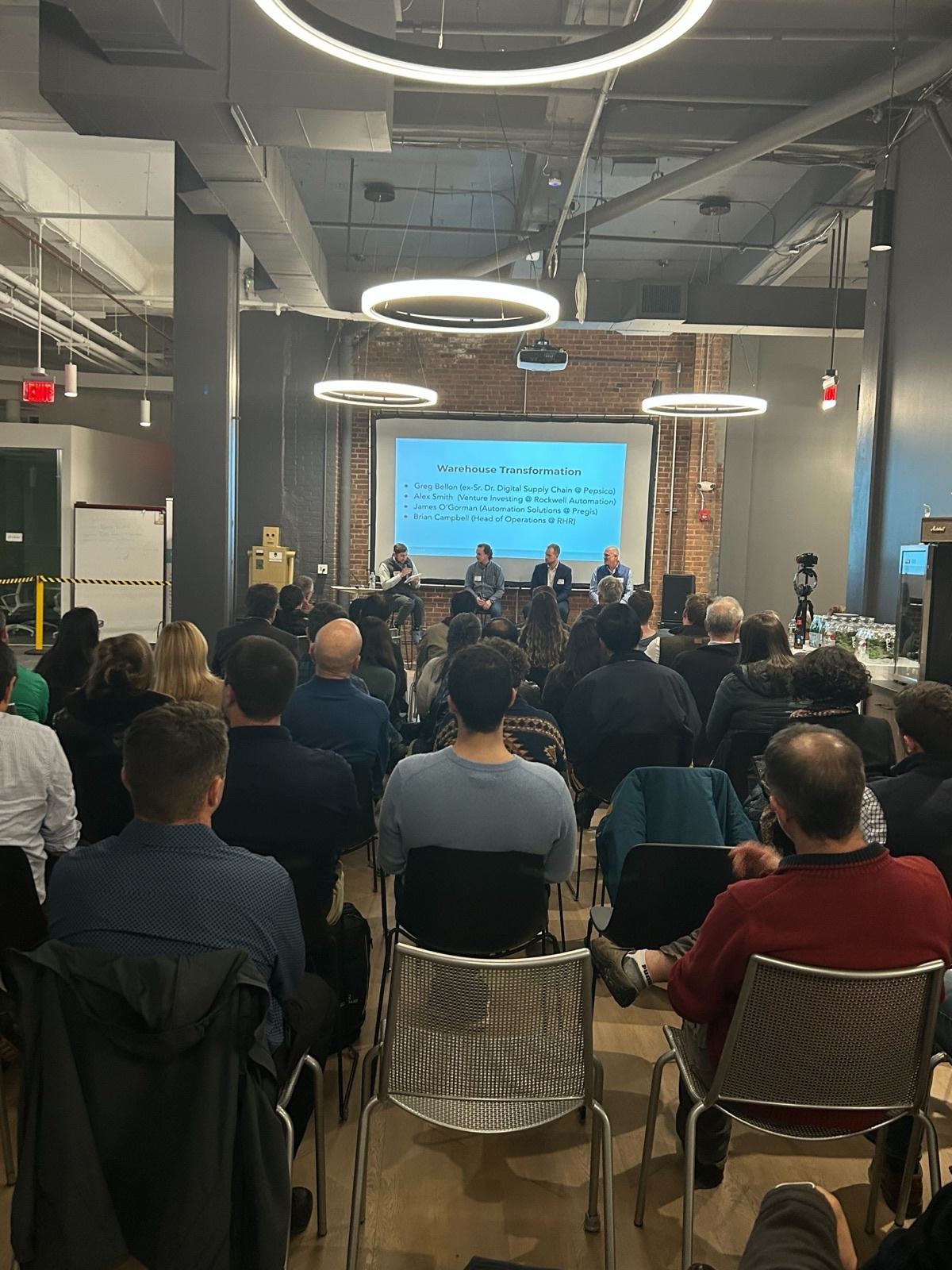Brian Campbell leads the Warehouse Transformation panel