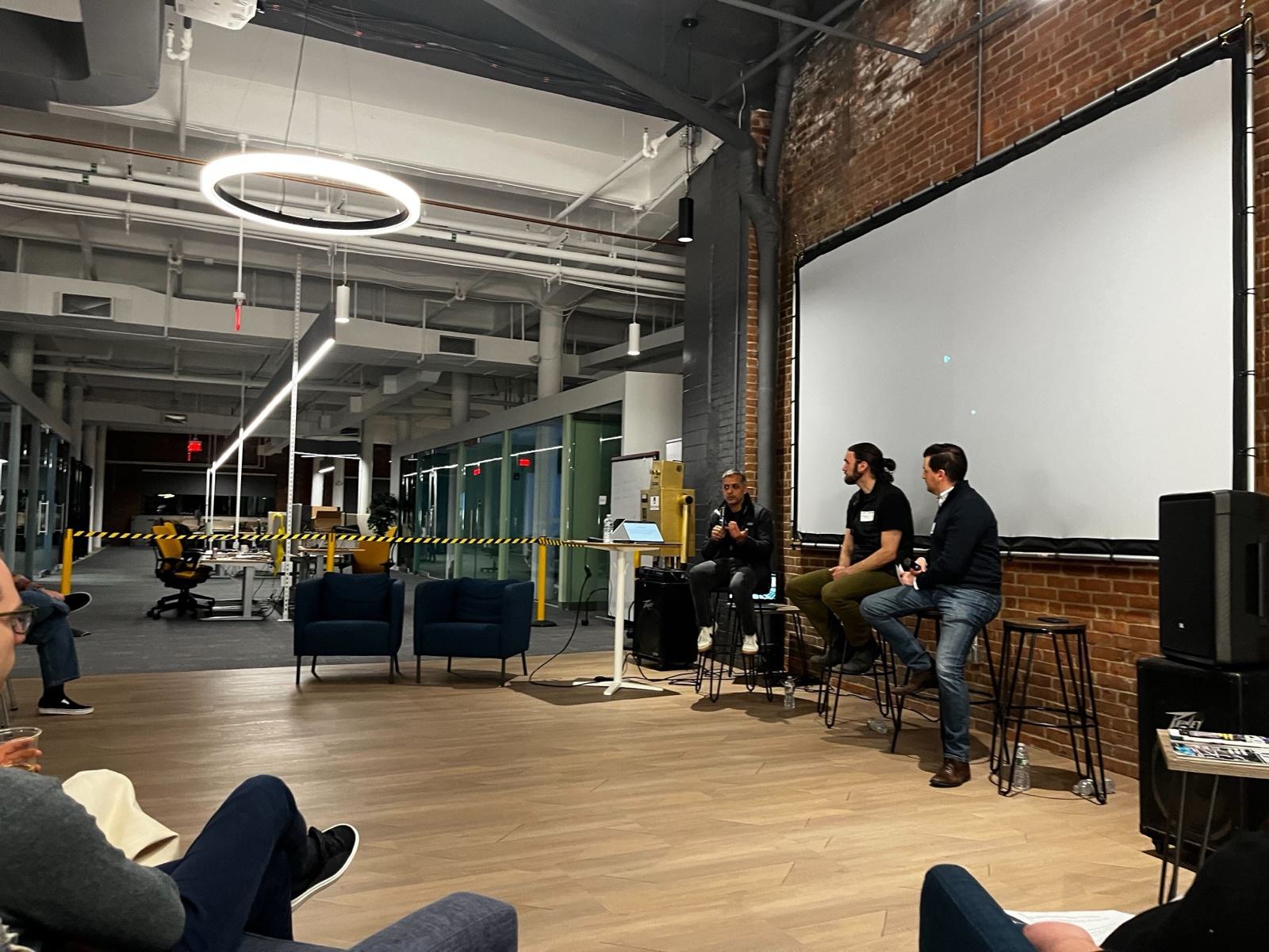 Ian James leads the Data and AI fireside chat